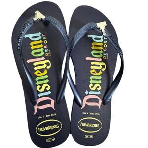 HAVAIANAS Disneyland Parks Resort Flip Flops SZ 6